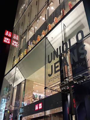 Uniqlo Store in Ginza Japan
