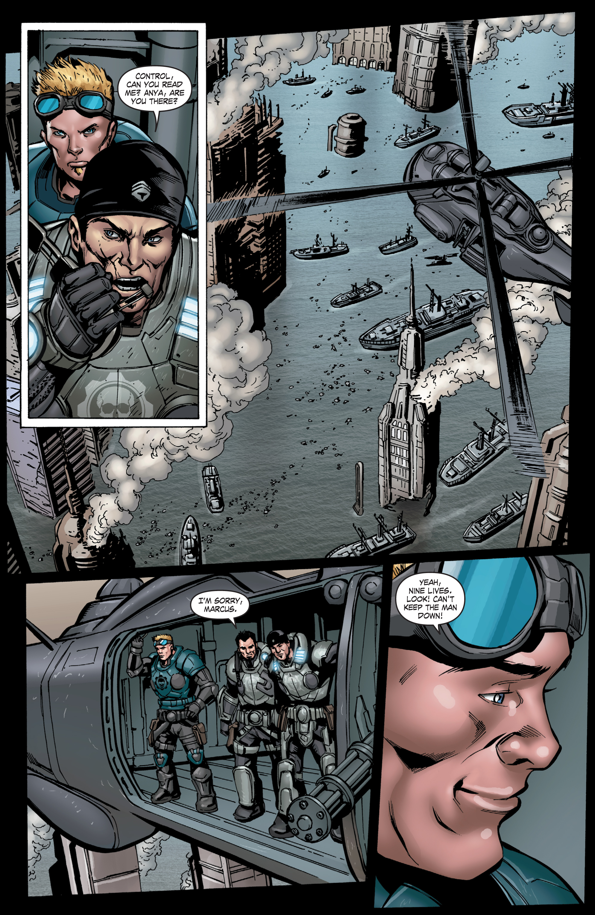 Read online Gears Of War comic -  Issue #19 - 21