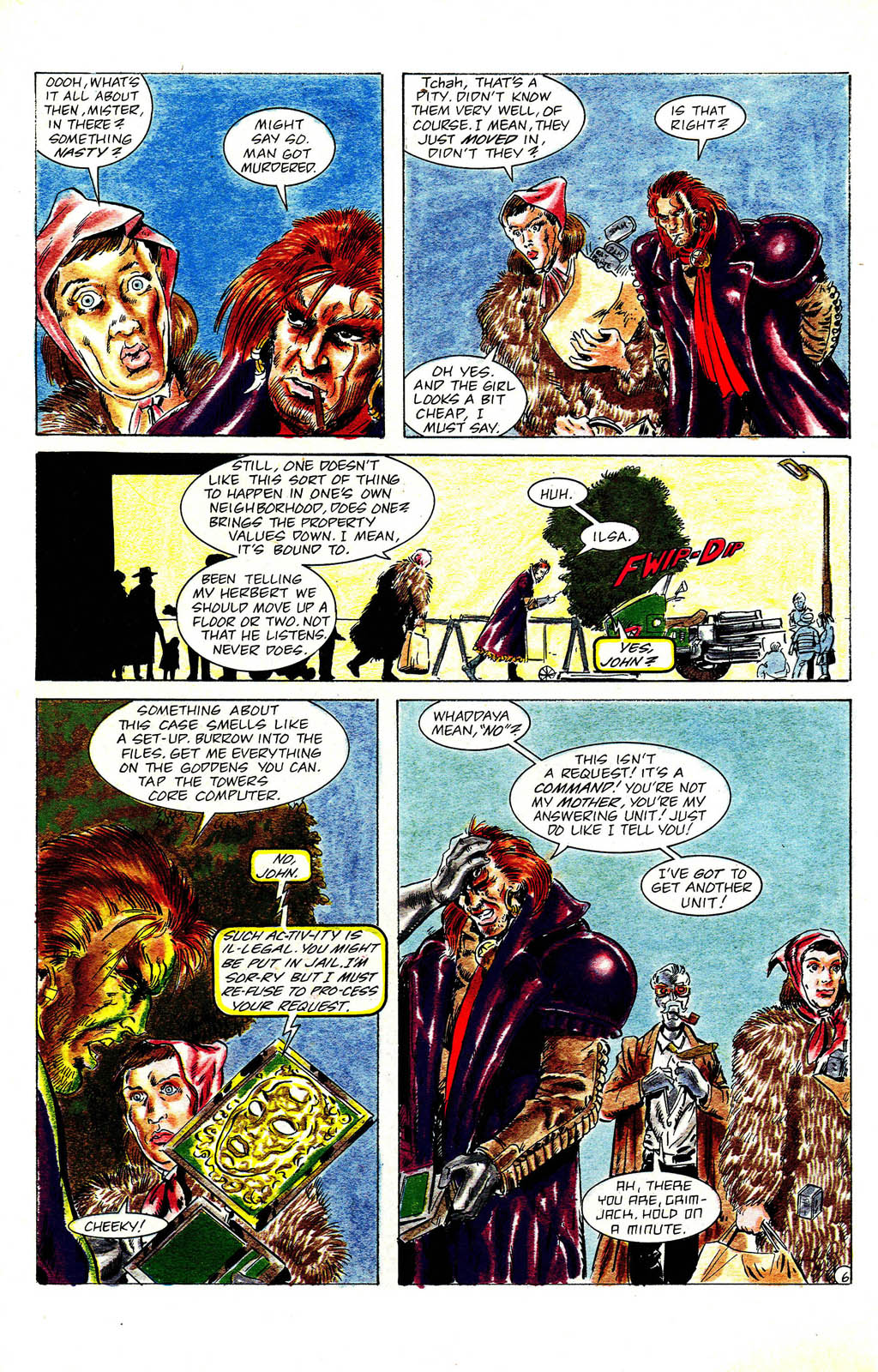 Read online Grimjack comic -  Issue #64 - 8