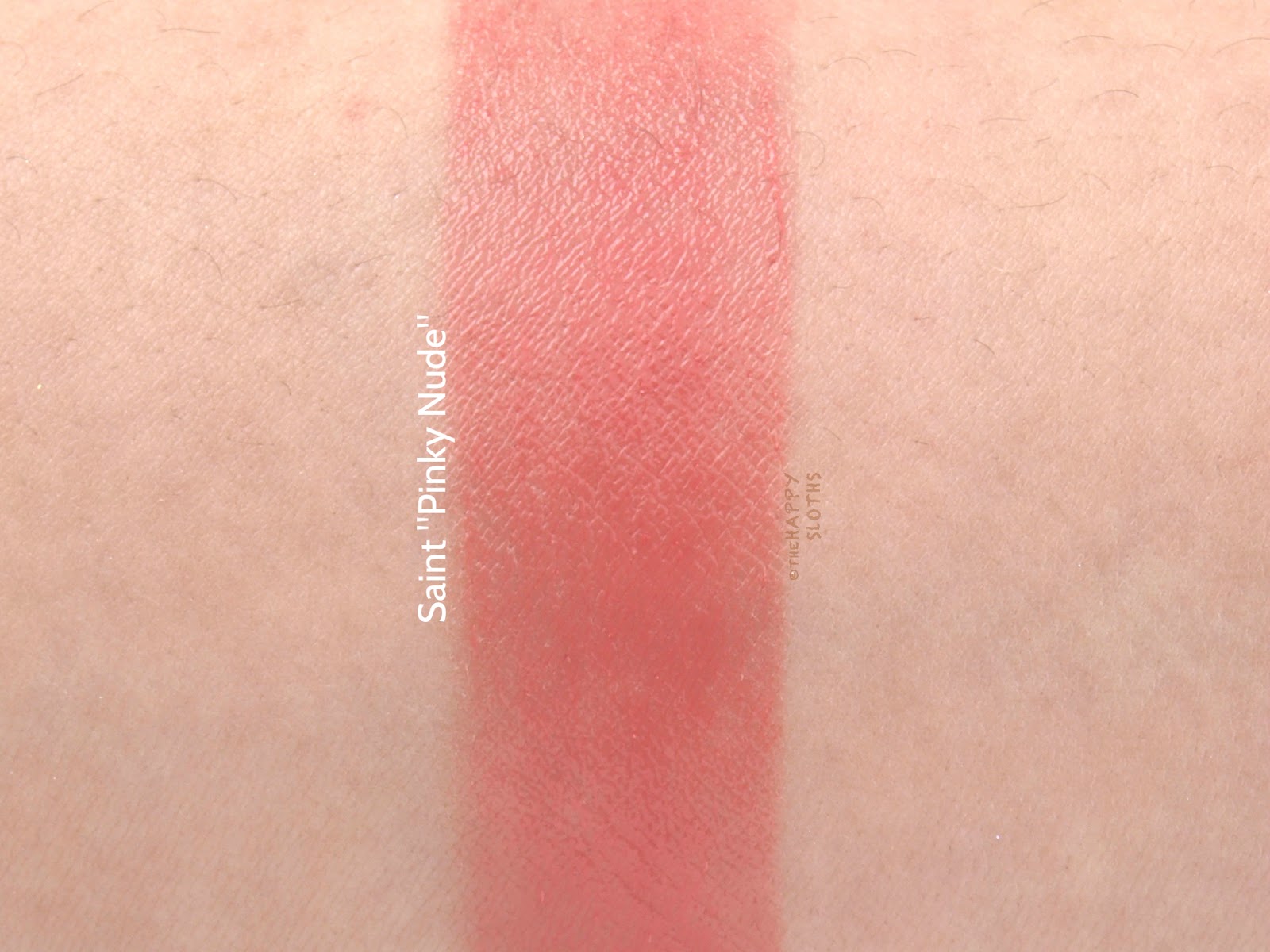 Lipstick Queen Saint Lipstick in "Pinky Nude": Review and Swatches