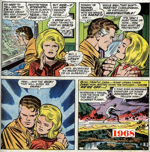 Reed Sue Richards Fantastic Four 72