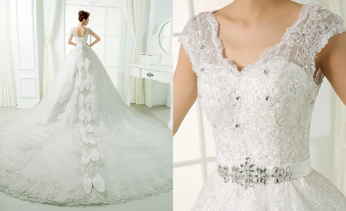 long wedding dresses uk