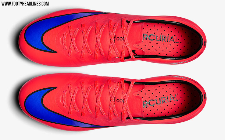 Nike mercurial vapor x red blue Clearance