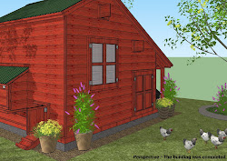 plans chicken coop dog combo construction insulated cb100 homegardendesignplan building completed perspective
