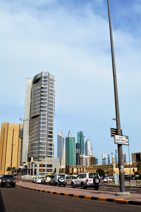 High Heeled Traveler Downtown Kuwait City