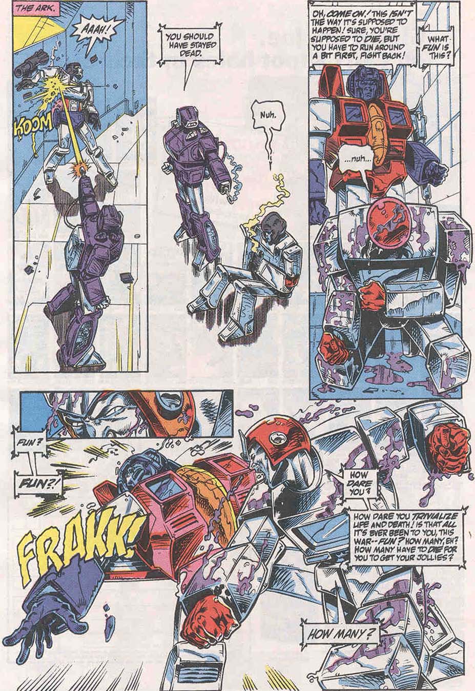 Read online The Transformers (1984) comic -  Issue #78 - 18