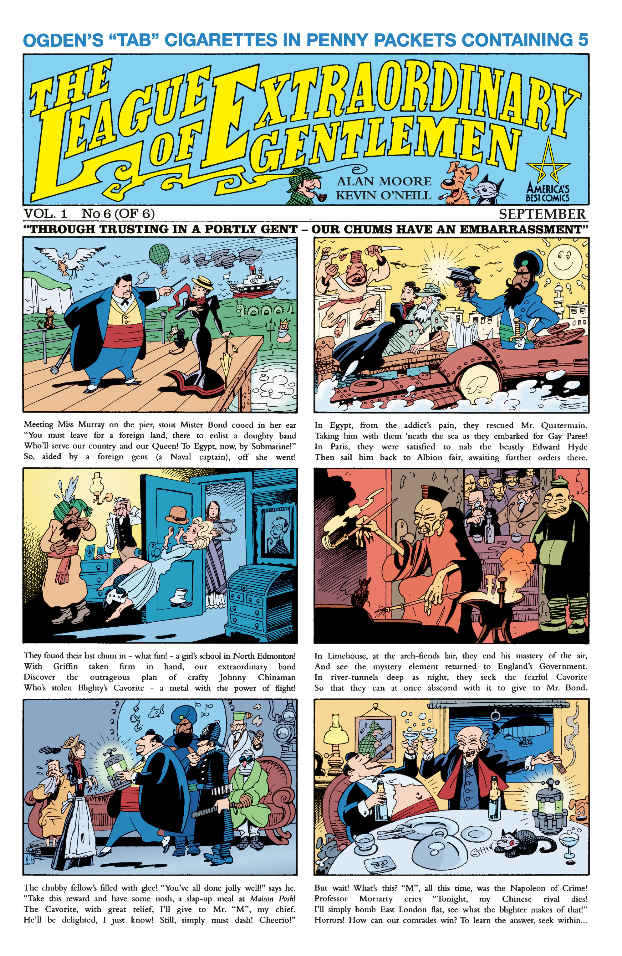 Read online The League of Extraordinary Gentlemen (1999) comic -  Issue # TPB 1 - 182