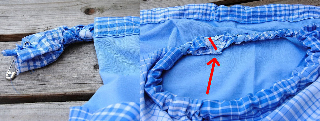 DIY Tutorial. How to sew a big bag of fabric.