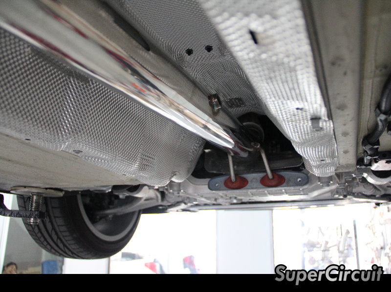 SUPERCIRCUIT Exhaust Pro Shop Audi TT Quad Pipe Exhaust Conversion