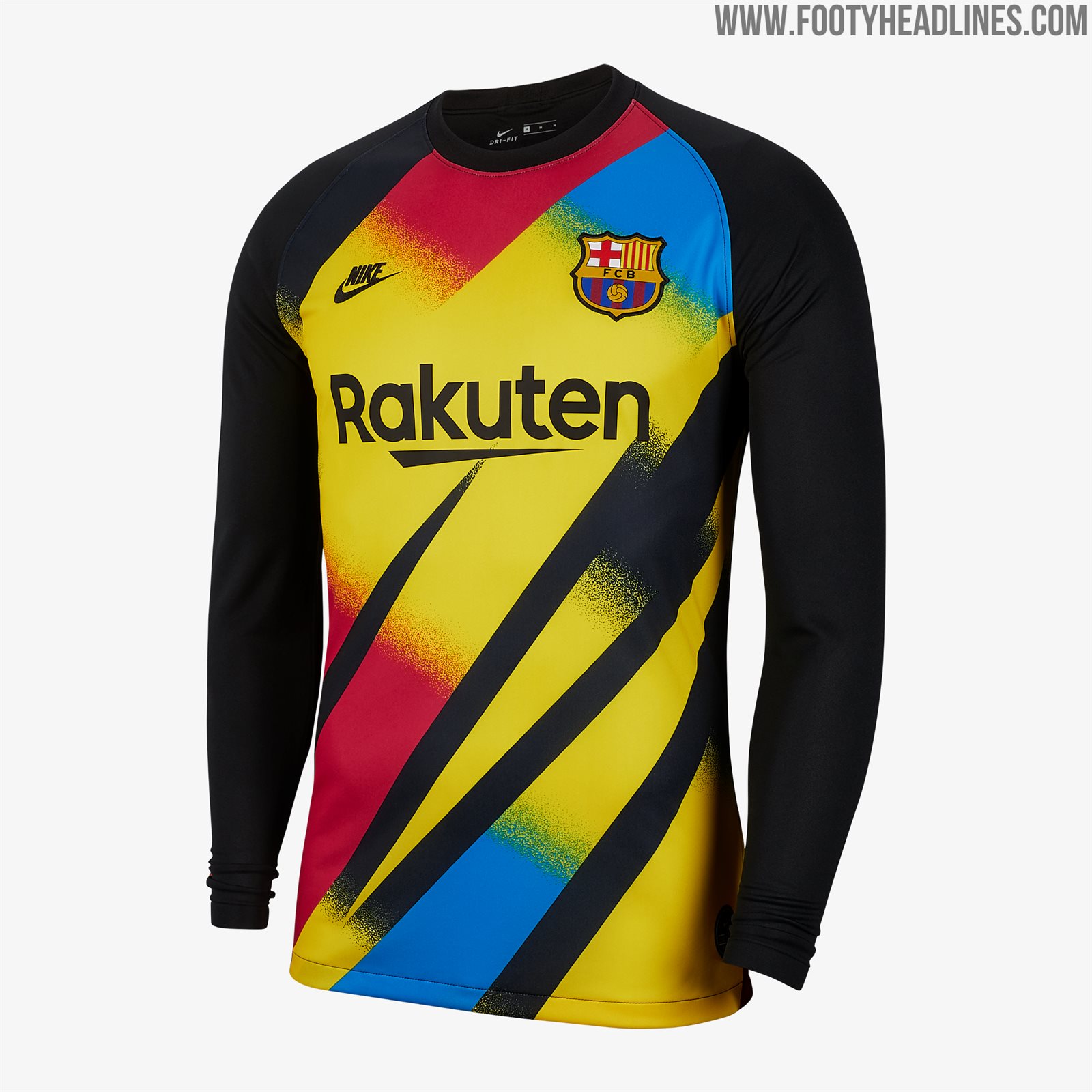 Crazy Nike FC Barcelona 19-20 Champions League Goalkeeper Kit Released ...
