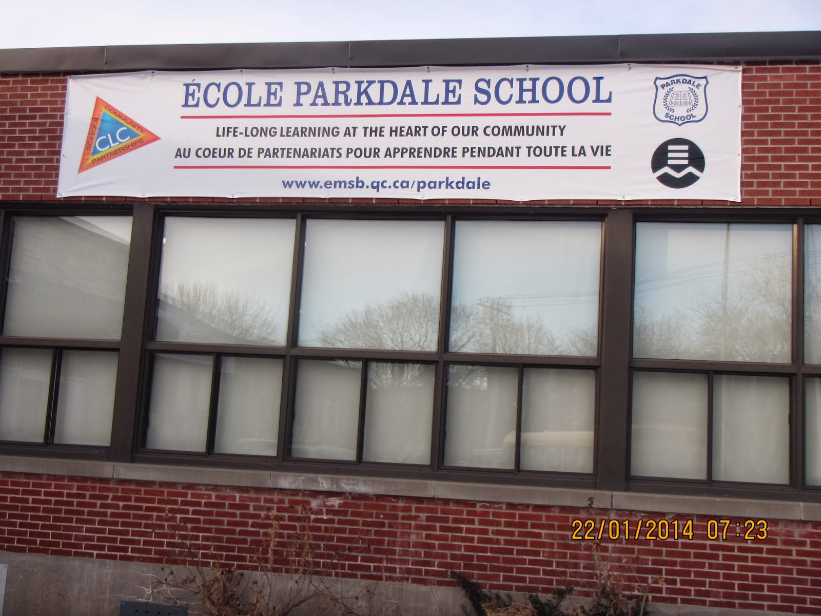 The Wilsons wander the world Starting at Parkdale Elementary School.