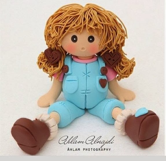 Air Dry Clay Tutorials Cute and Easy Doll Figurine Tutorial