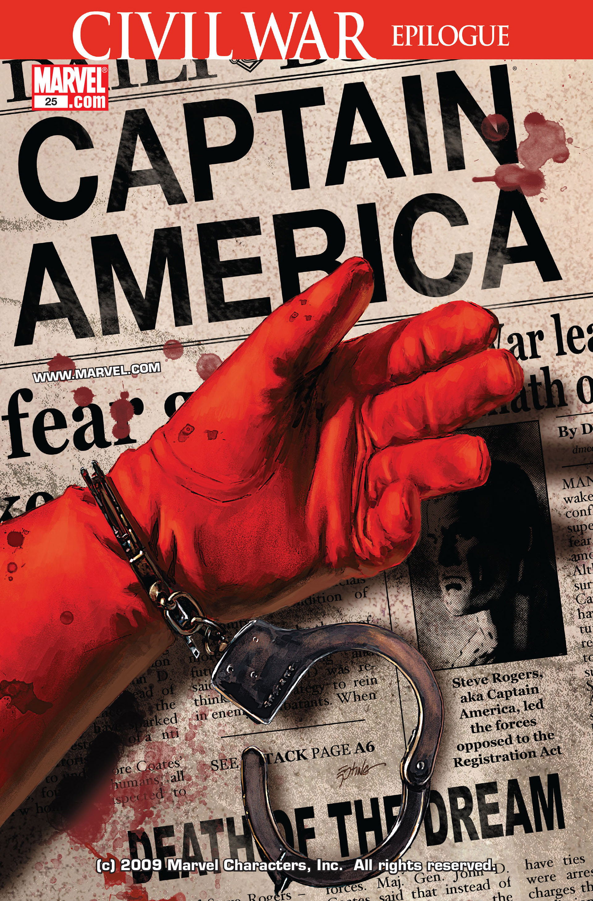 Captain America (2005) Issue #25 #25 - English 1