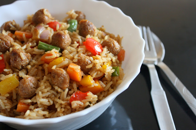 Cook like Priya: Meal Maker fried rice | Soya Chunks Fried Rice | Soya ...