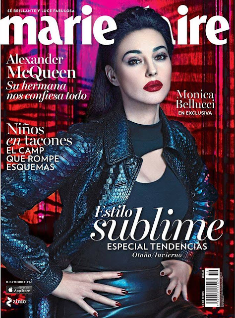 Actress, Fashion Model @ Monica Bellucci - Marie Claire Mexico, September 2015 