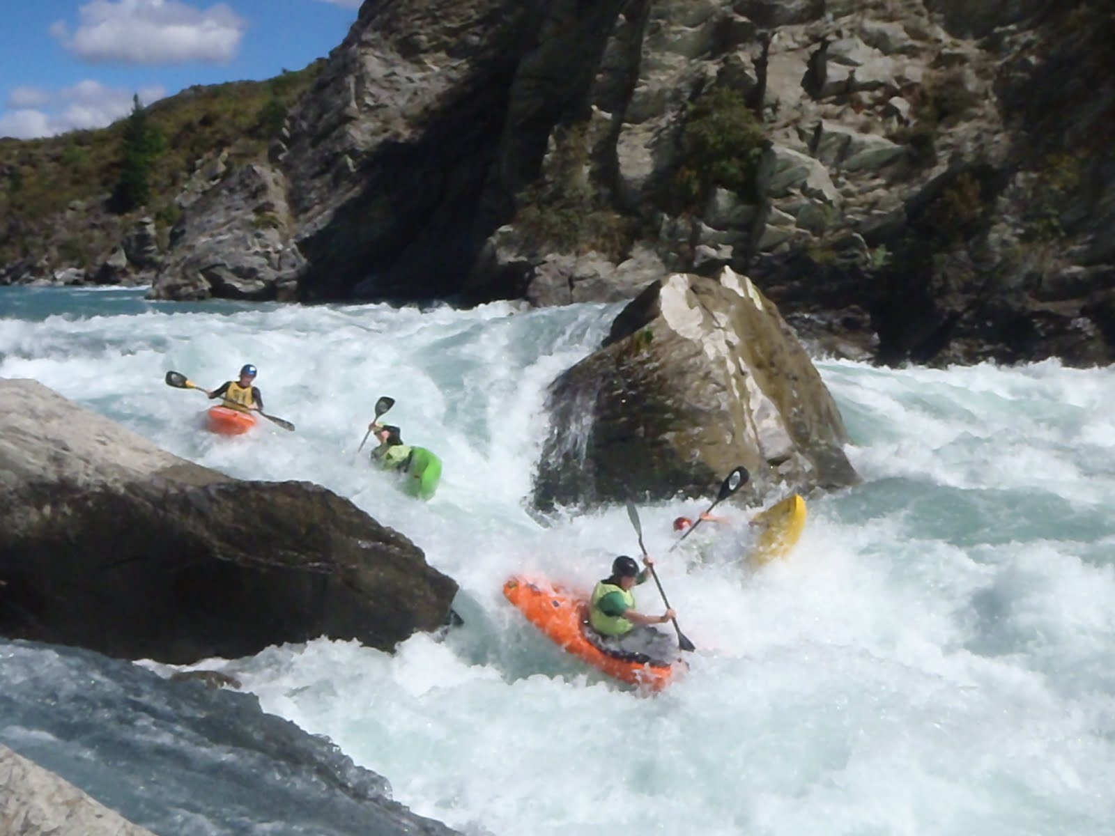 Louise Jull- White Water Kayaker: South Island- Creeking ...
