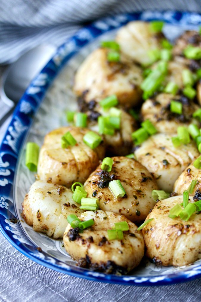 Baked Scallops in butter