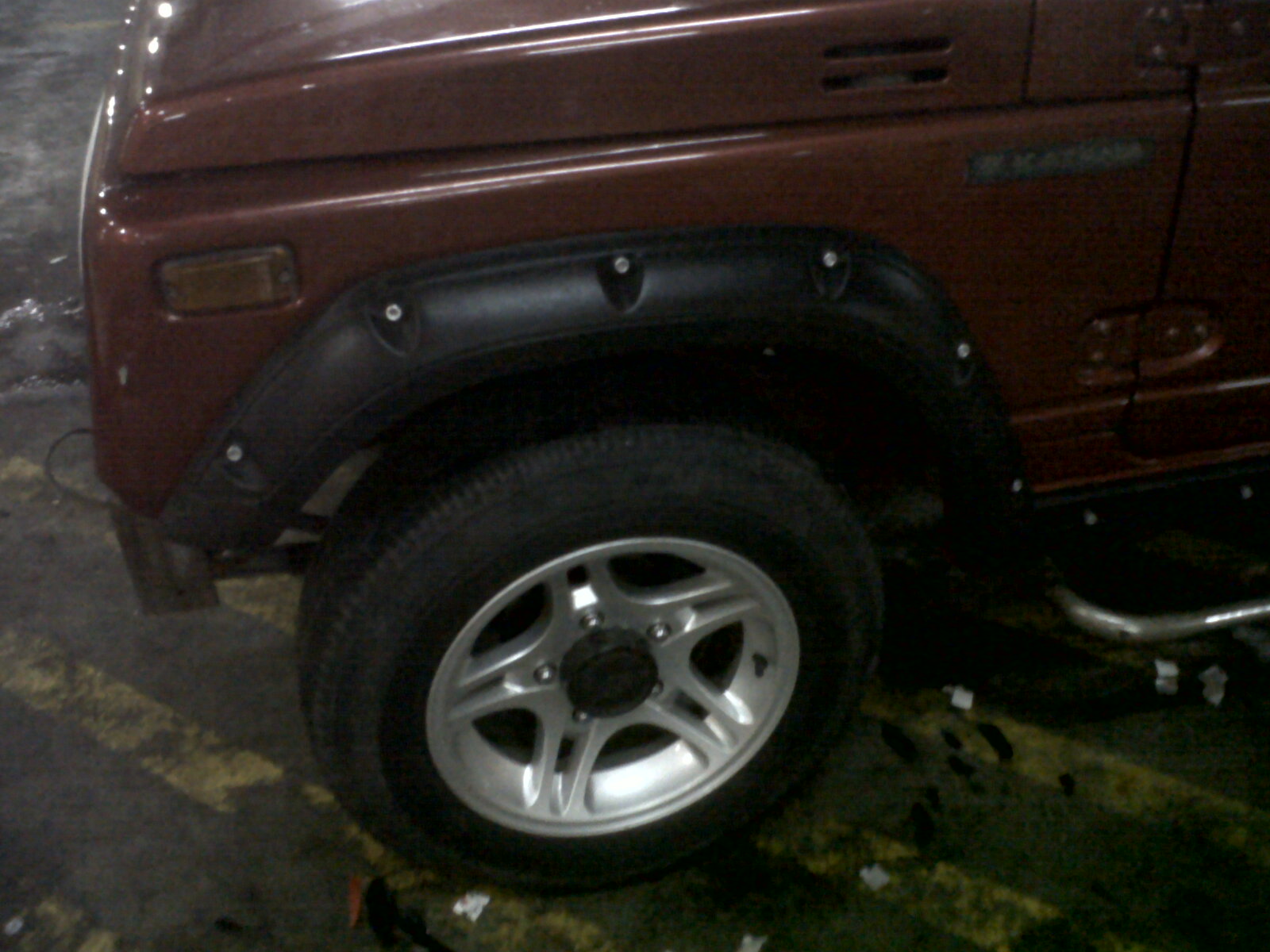 asesoris mobil katana OVER FENDER SUZUKI JIMNY KATANA