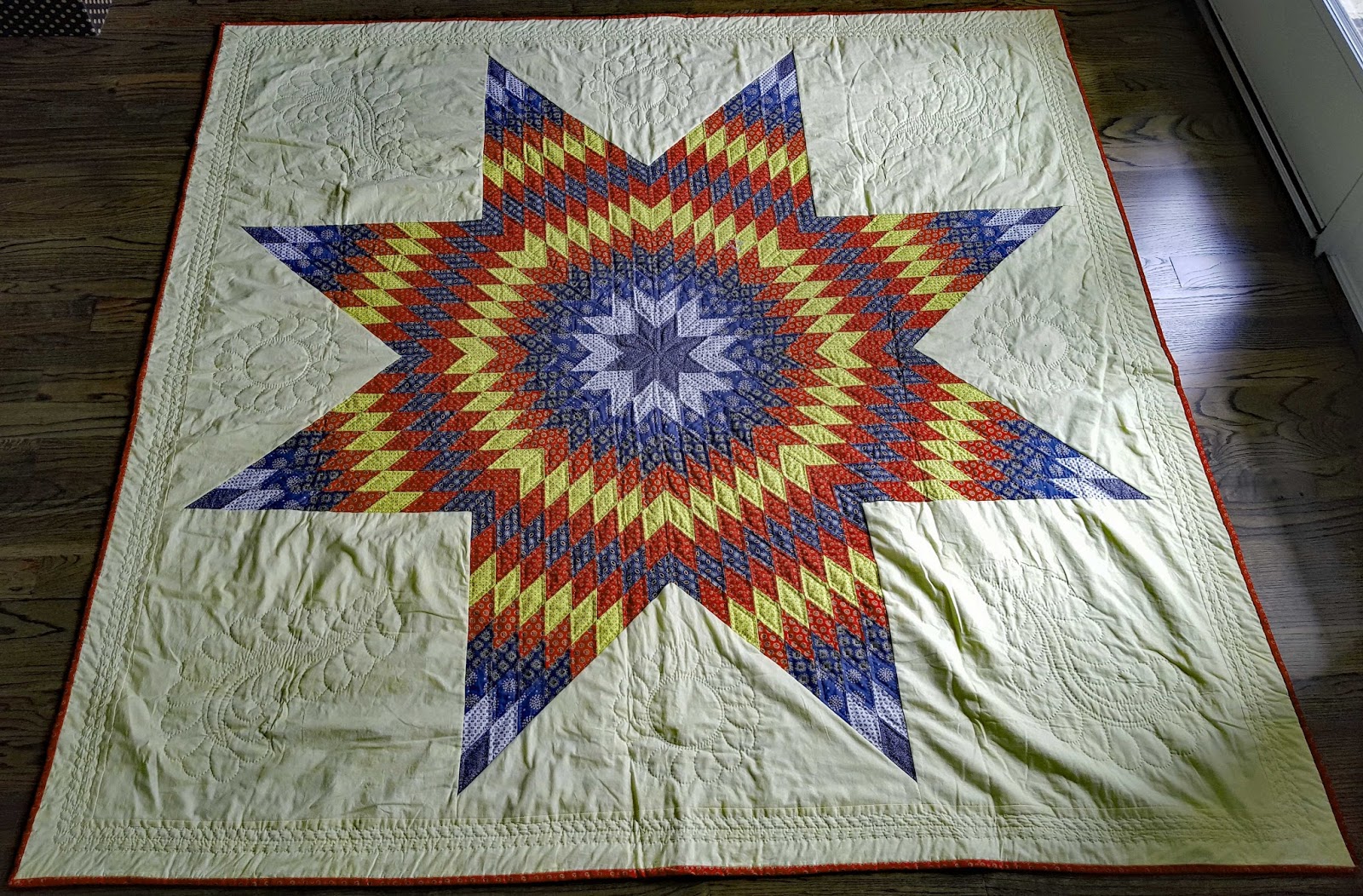 Lone Star 'vintage' quilt