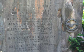 Hanna Reitsch tombstone, Third Reich graves worldwartwo.filminspector.com