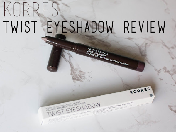 Beauty: Korres volcanic mineral twist eyeshadow review