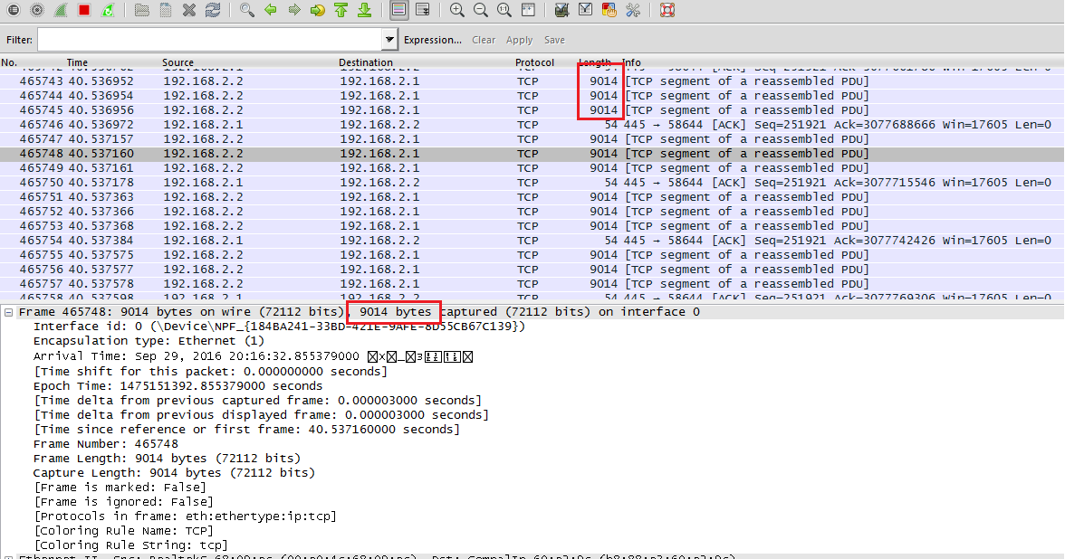 wireshark filter packet size wireshark filter packet size