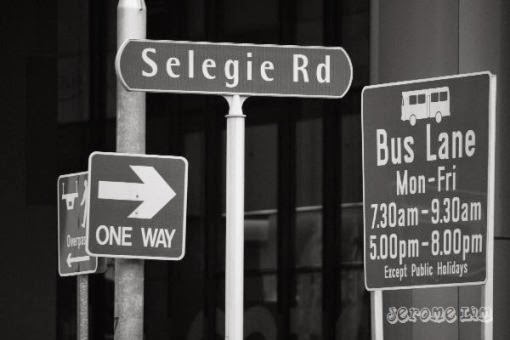  Figure 1: Selegie Roadsigns