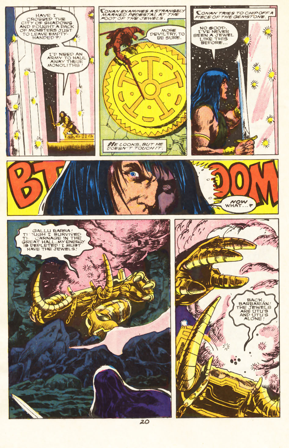 Read online Conan the Barbarian (1970) comic -  Issue #217 - 17