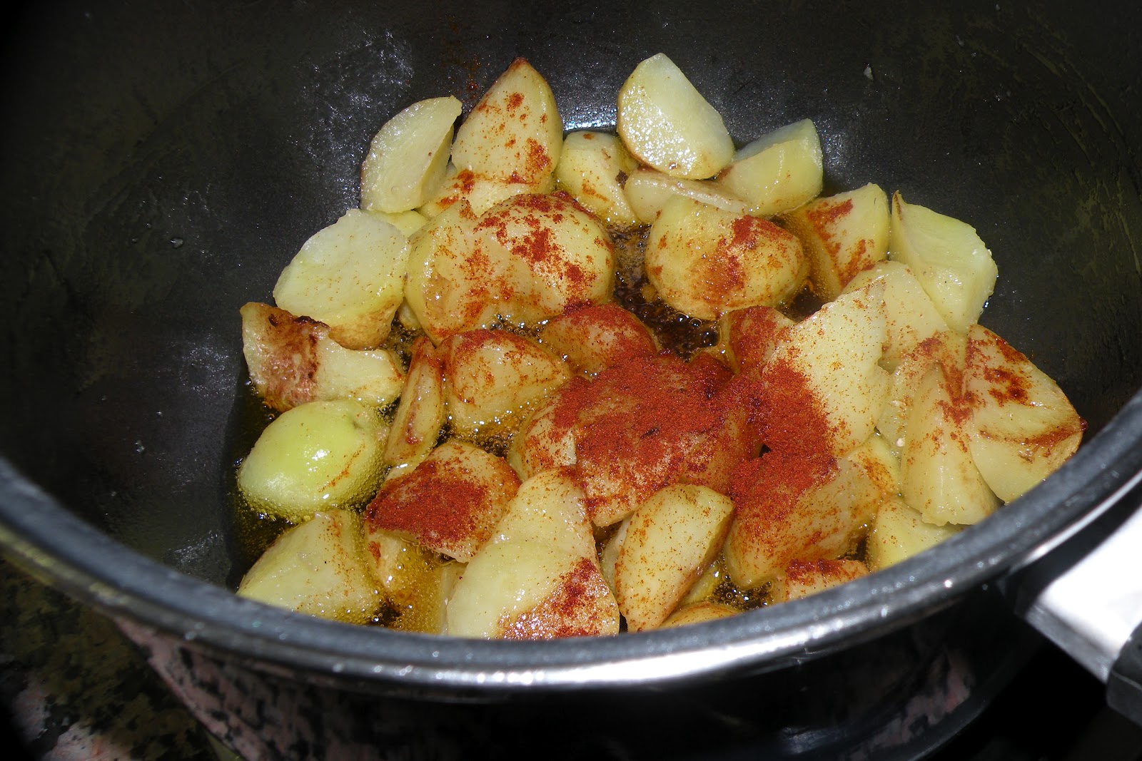 Potaje de garbanzos con espinacas y nacalao en la Comunidad de Cocina