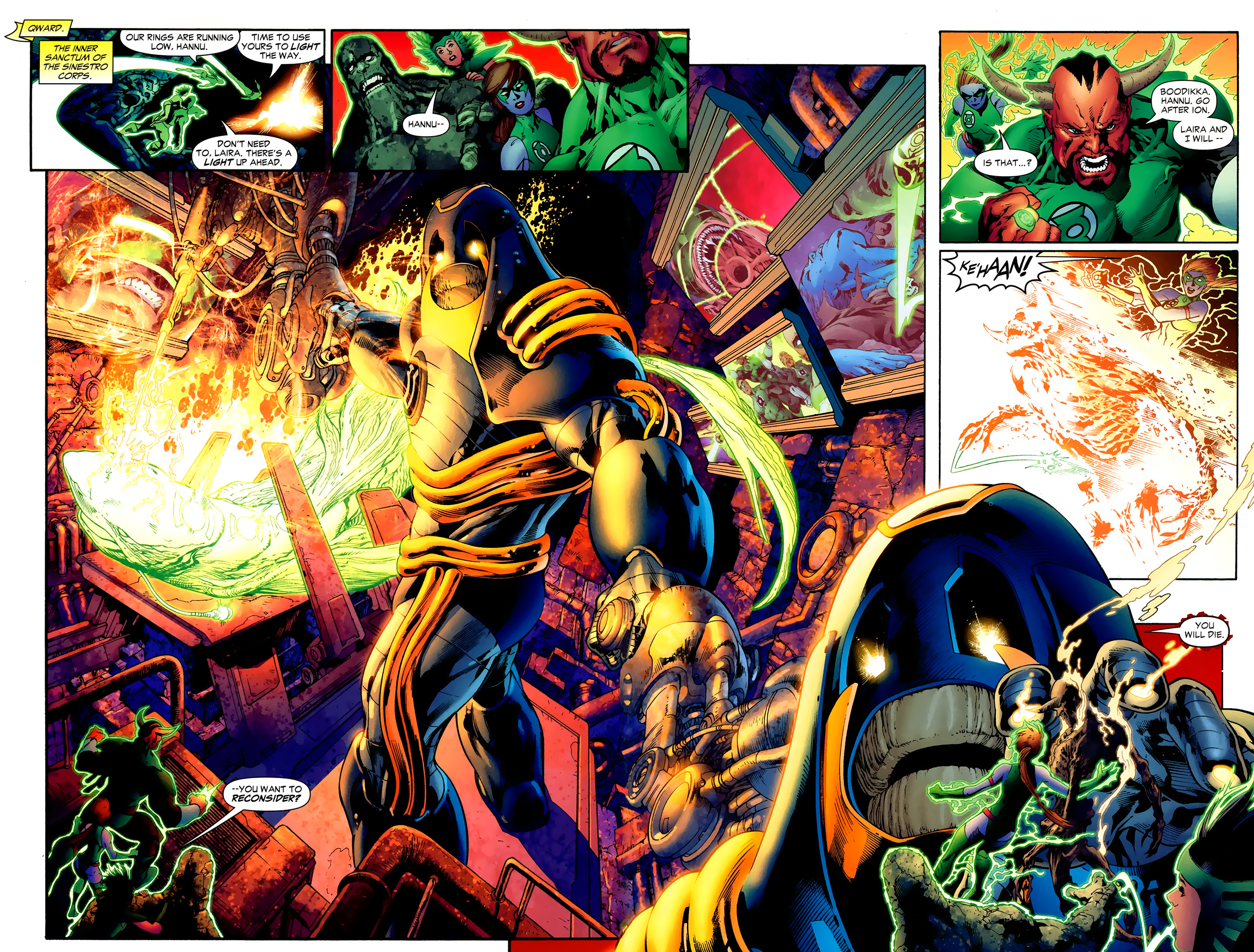 Read online Green Lantern (2005) comic -  Issue #23 - 10