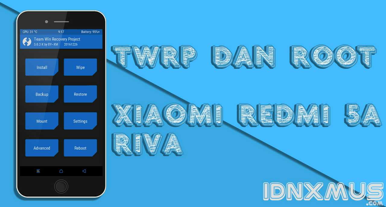 Twrp dan Root Redmi 5A Twrp dan Root Redmi 5A