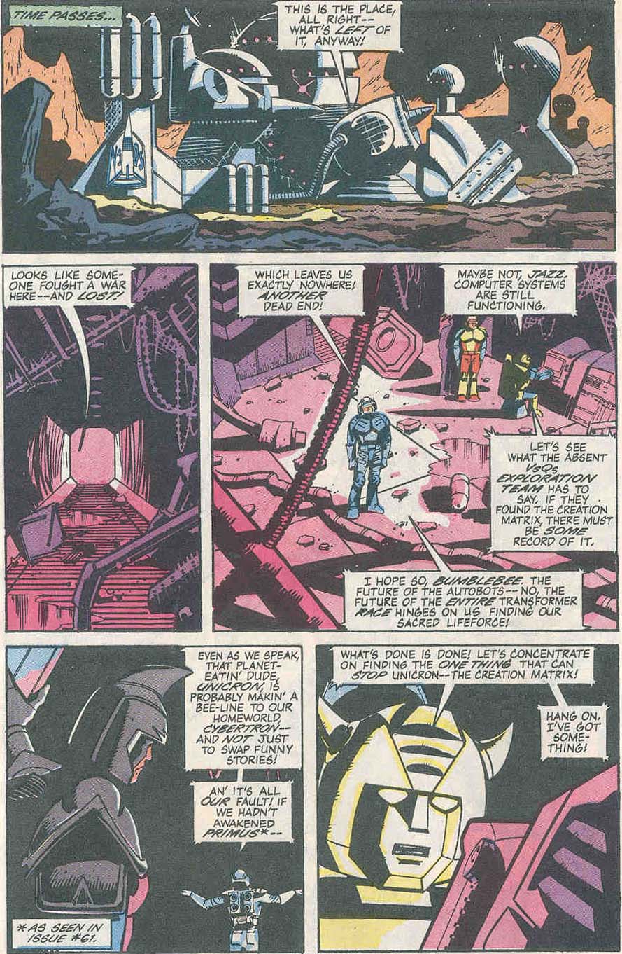 Read online The Transformers (1984) comic -  Issue #65 - 5