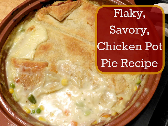 Savory Chicken Pot Pie With a Flaky Crust