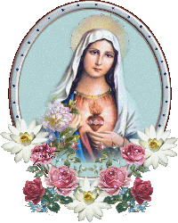 Animowane obrazki i gify religijne: Animowane gify i obrazki Święta Maria,  Matka Boża
