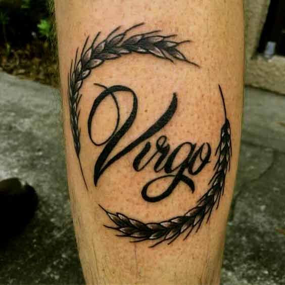 Unique Virgo tattoos design