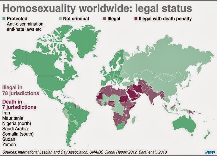 Infographics Homosexuality Worldwide Legal Status 7