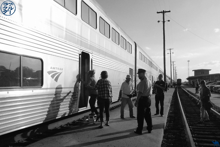Le Chameau Bleu - Blog Voyage Los Angeles - Un des arrêt de Southwest Chief train Le Chameau Bleu - Blog Voyage Los Angeles - Un des arrêt de Southwest Chief train