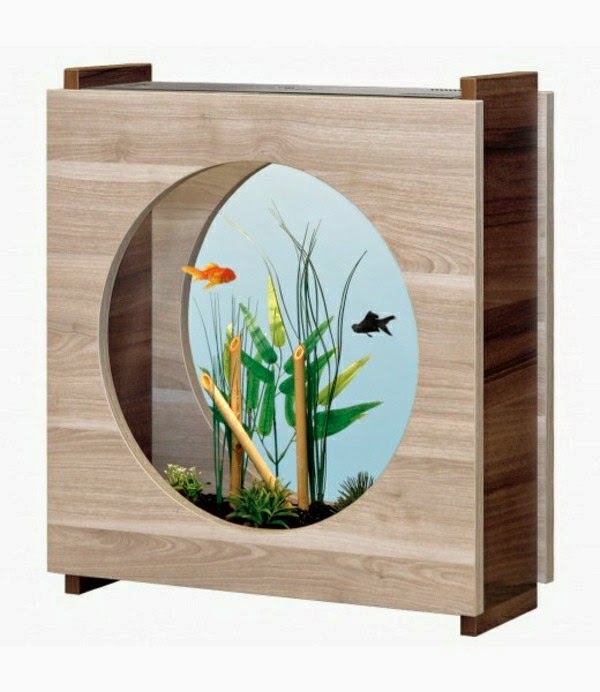 Use aquarium as a room divider – 26 examples.