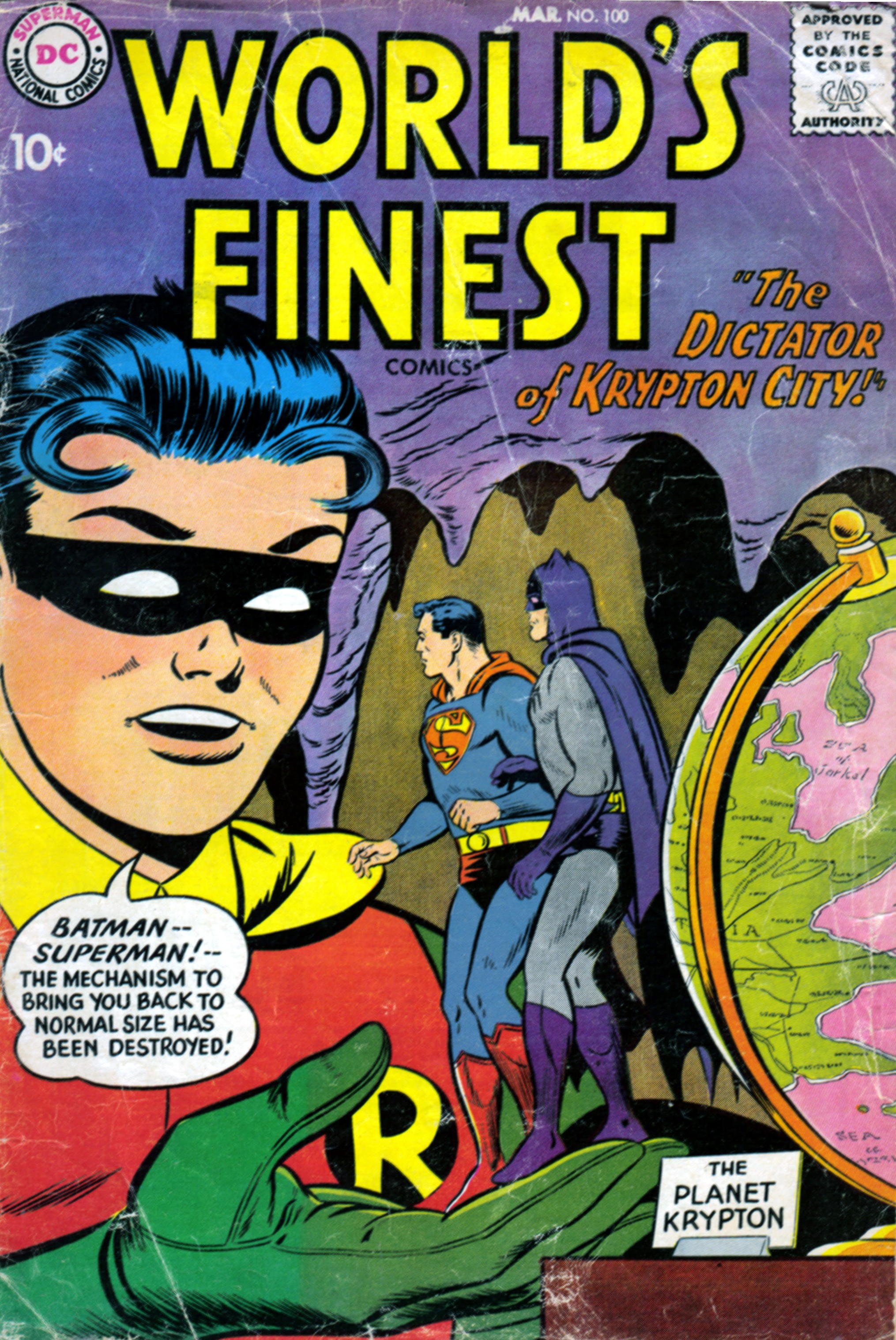 Read online World's Finest Comics comic -  Issue #100 - 1