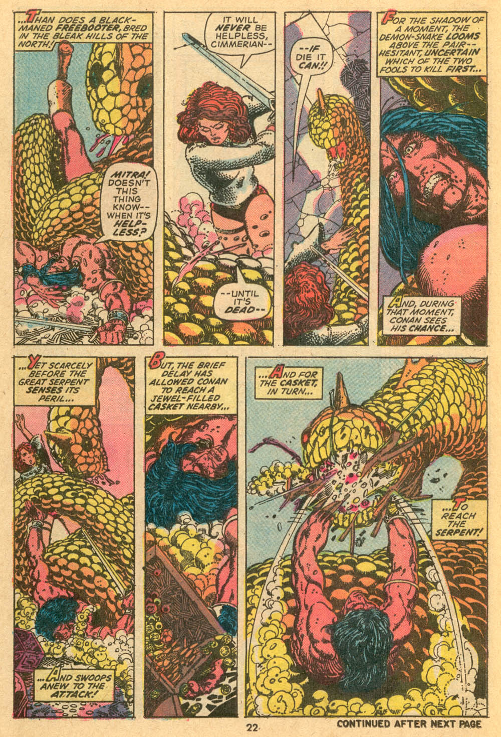 Read online Conan the Barbarian (1970) comic -  Issue #24 - 17