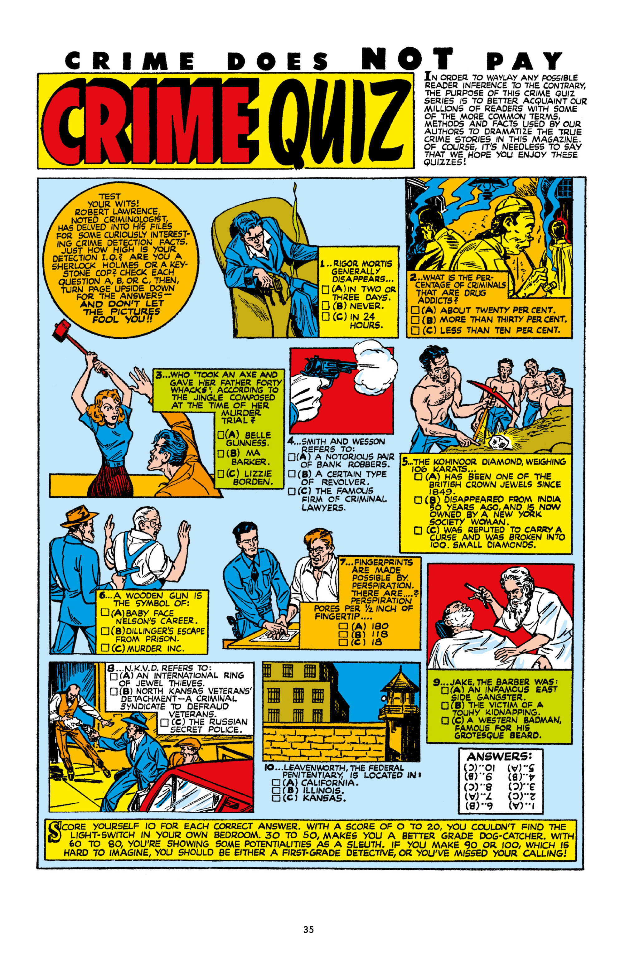 Read online Crime Does Not Pay Archives comic -  Issue # TPB 10 (Part 1) - 37