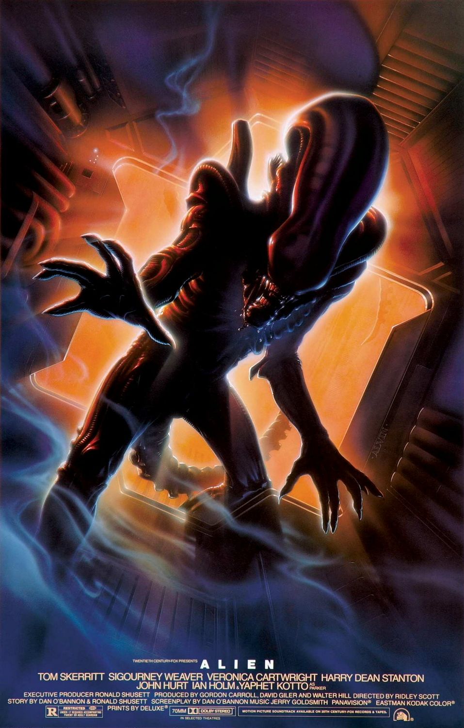The Geeky Nerfherder: Movie Poster Art: Alien (1979)