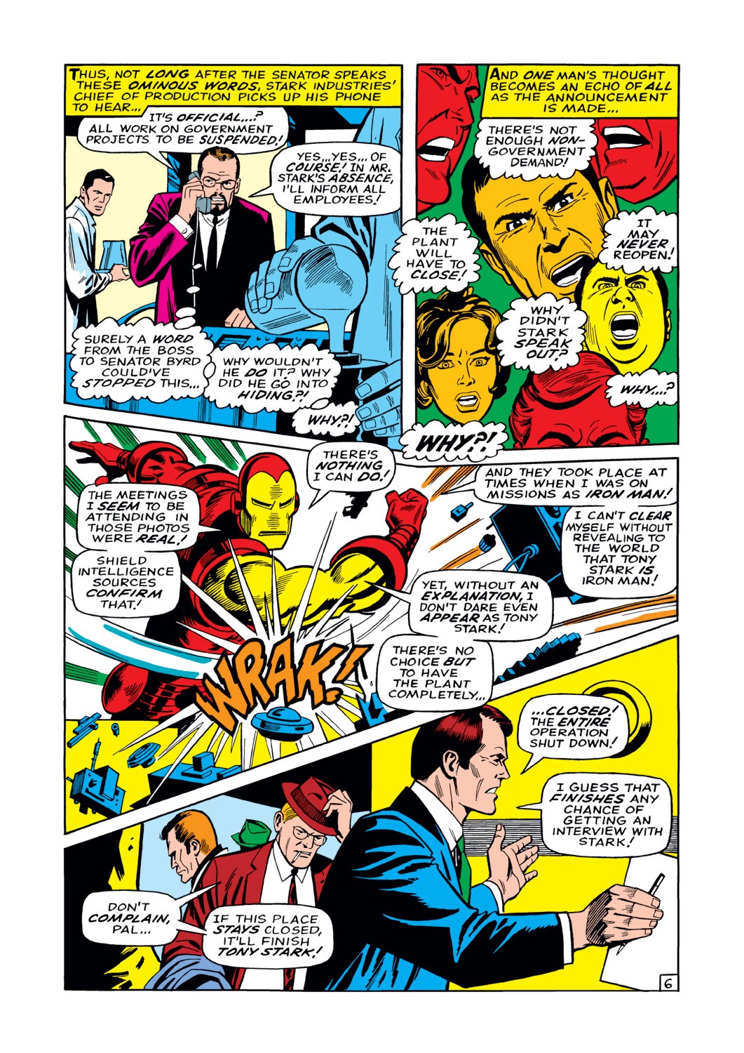 Read online Iron Man (1968) comic -  Issue #10 - 7
