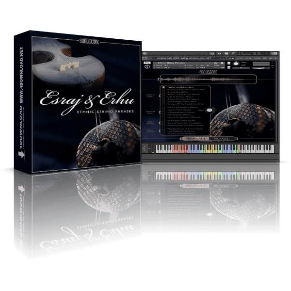 Esraj & Erhu - Ethnic String Phrases KONTAKT Library