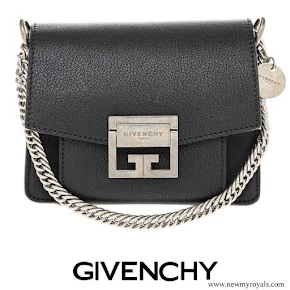 Queen Rania carries Givenchy Mini GV3 Bag