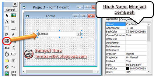 Cara Mudah Menggunakan ComboBox Di VB Sampul Ilmu cara-mudah-menggunakan-combobox-di-vb-sampul-ilmu