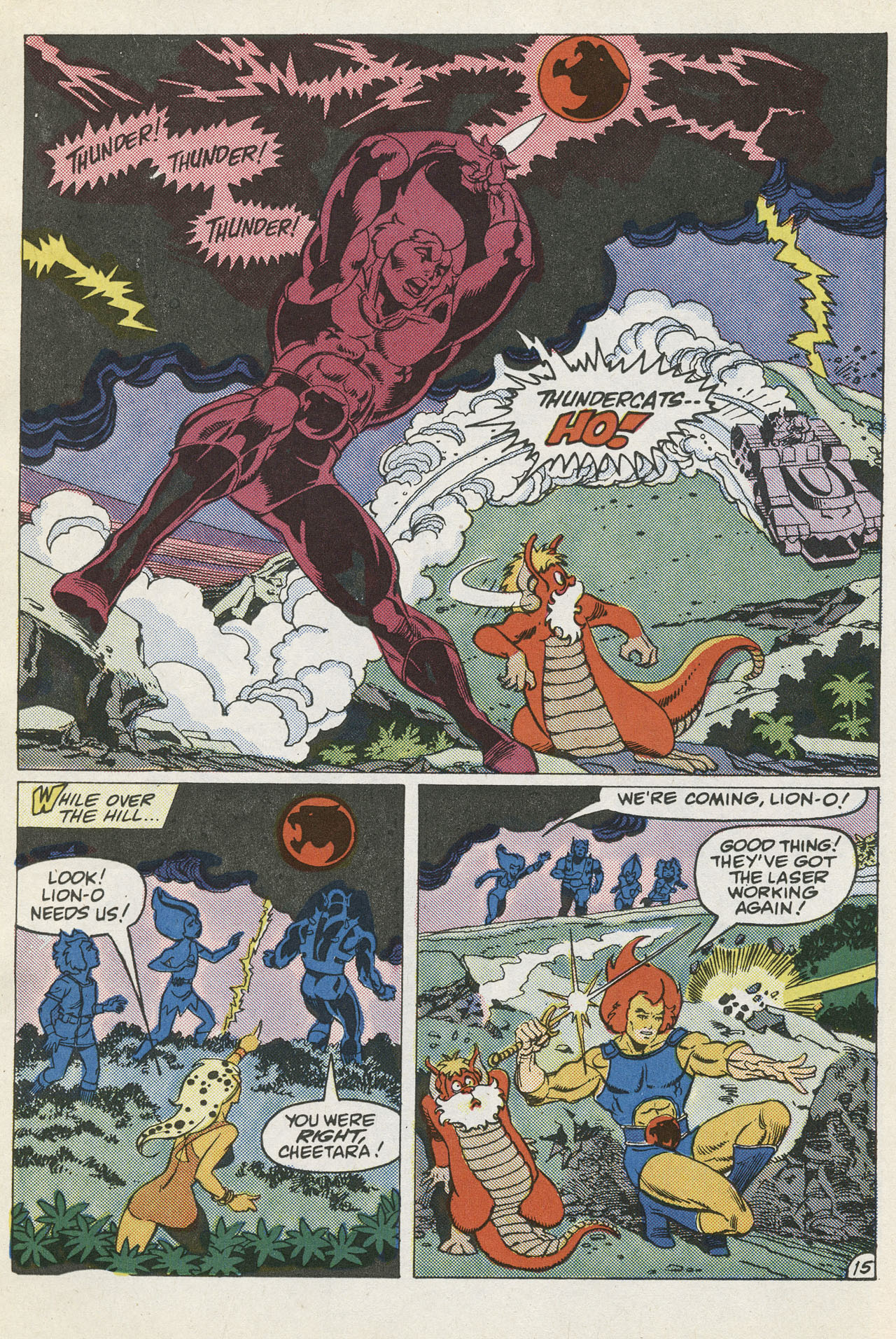 Read online ThunderCats (1985) comic -  Issue #18 - 21