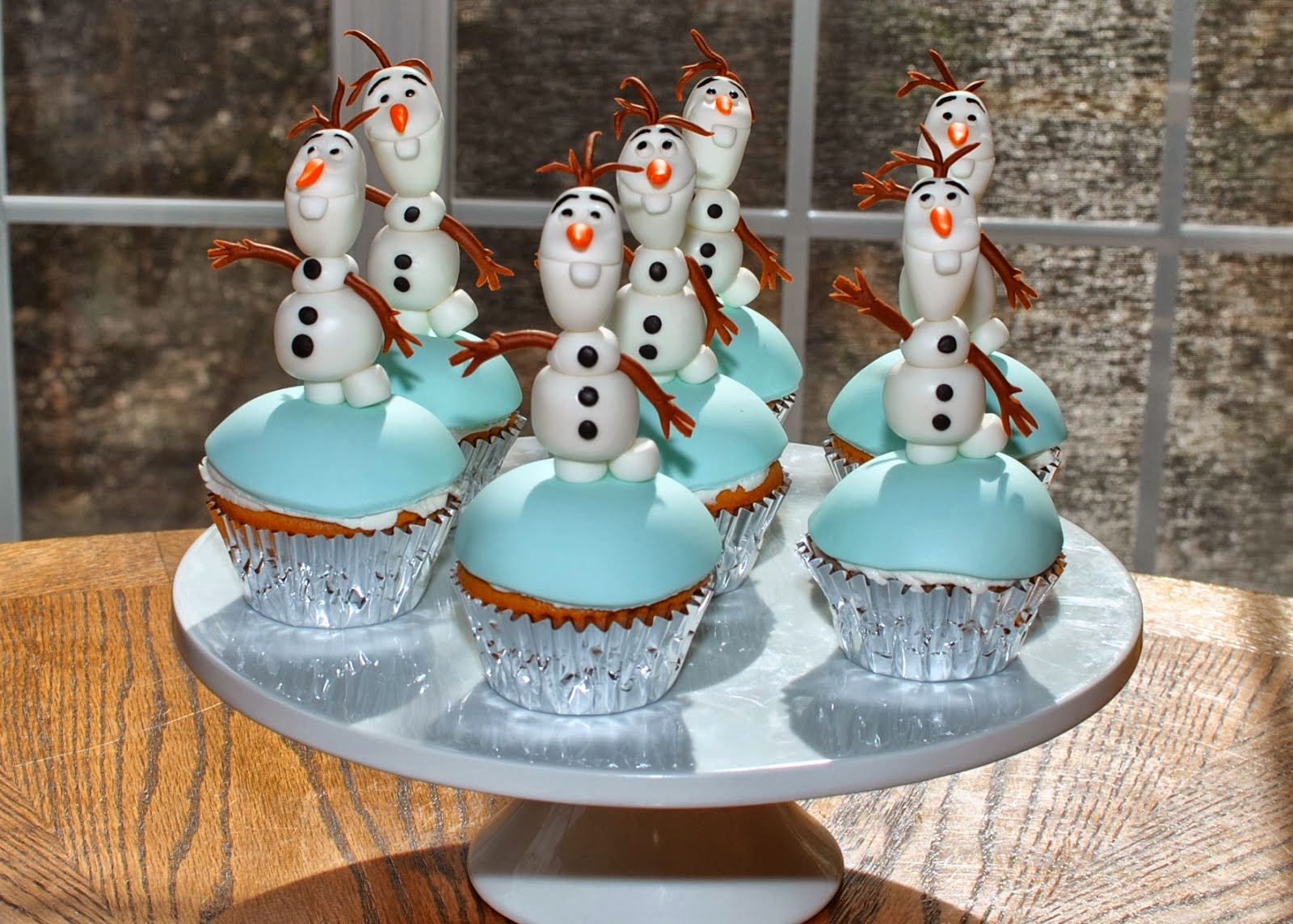 Cupcakes de Frozen, parte 2