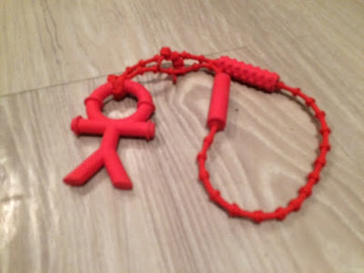 Red chew toys for autism