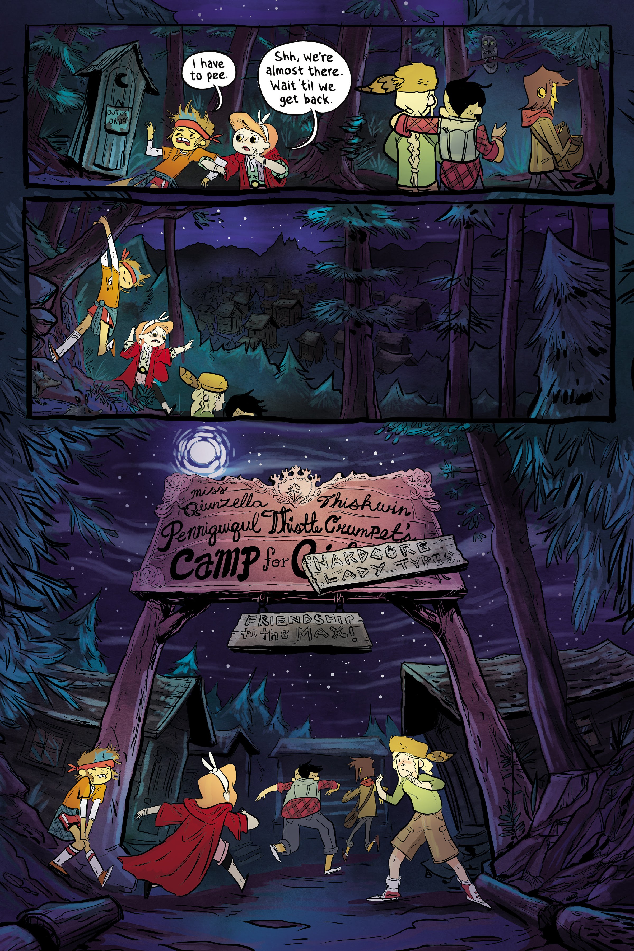Read online Lumberjanes: The Infernal Compass comic -  Issue # TPB - 111